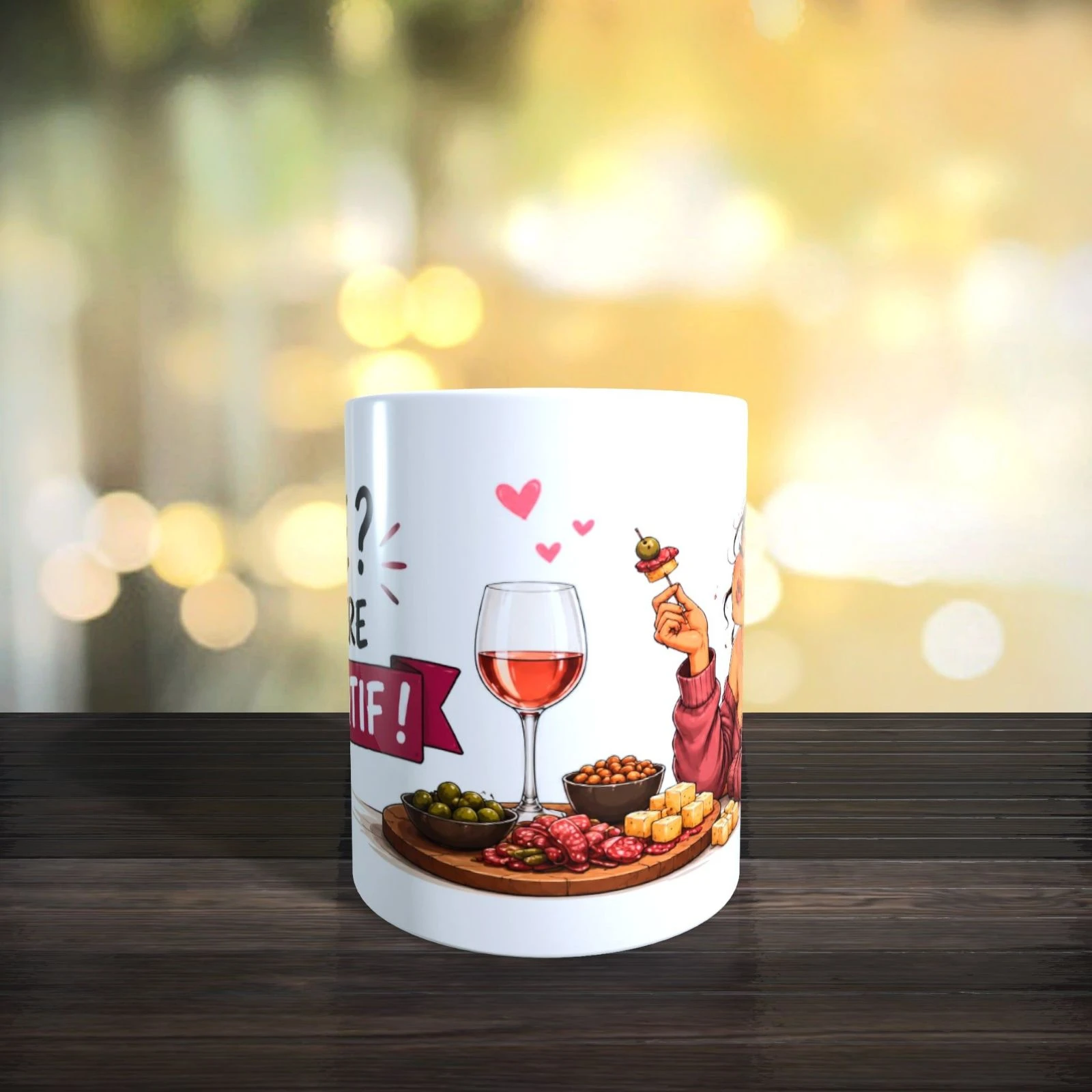 Taza de humor, ¡Prefiero el aperitivo a la dieta! – photo 2
